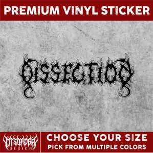 DISSECTION [VINYL STICKER]-for Car/Truck WINDOW-LAPTOP-FOLDER-YOU PCK COLOR/SZE - Picture 1 of 6