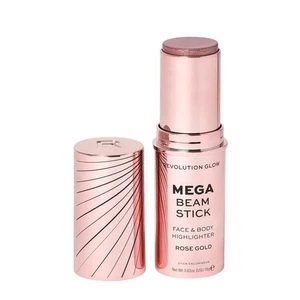 Makeup Revolution Glow Mega Beam Stick Highlighter Rose Gold Warm Tone Glowy - Picture 1 of 4