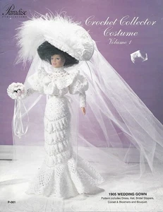 Vestido de novia 1905 (Barbie) - Folleto de instrucciones de ganchillo - Imagen 1 de 2
