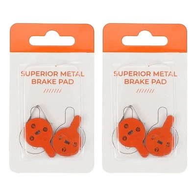 Orange Metal Brake Pads Replacement for Kugoo G2 Pro Improved For Safety - Image 1 of 4