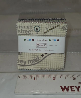 Road 15 by Sweetwater for Moda 2.5" MiniCharm Squares - Image 1 of 3