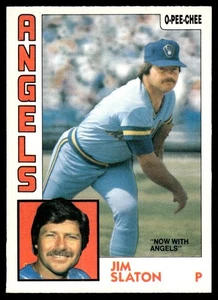 1984 O-Pee-Chee VTG OPC Baseball Jim Slaton California Angels #104 - Picture 1 of 2