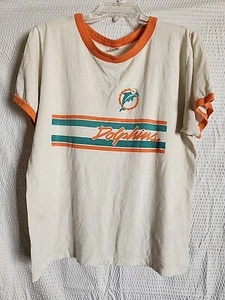 Vintage Miami Dolphins Shirt Size Large - Picture 1 of 3