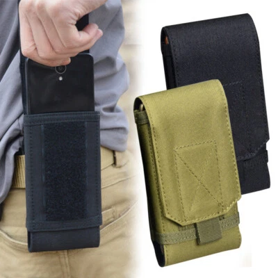 战术手机皮套袋 Molle 腰部外壳 保护套 皮带包 适用于 iPhone 16 — 第 1/4 张图片