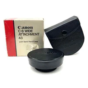 Canon Converter C-8 Wide Attachment 43 Extender für Canon 310XL / 514 XL OVP - Picture 1 of 2