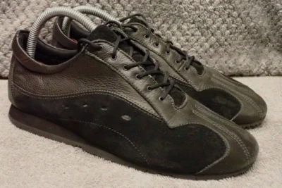 Zapatos para caminar de gamuza negros Hush Puppies Image para mujer Tenis de moda Talla 8,5 M Foto 1 de 4