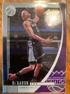 2019-20 Panini Absolute Memorabilia #8 De'Aaron Fox Sacramento Kings - Picture 1 of 1