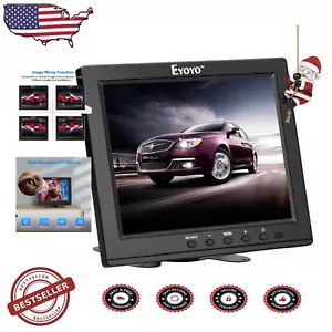 Versatile 8 Inch Small LCD Monitor - 1024x768 Resolution with Multiple Inputs - Picture 1 of 11