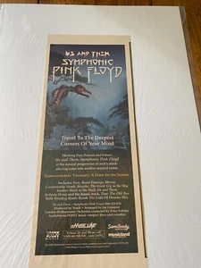 1995 Pink Floyd Us & Them Symphonic Album Promo Release ad - Picture 1 of 1