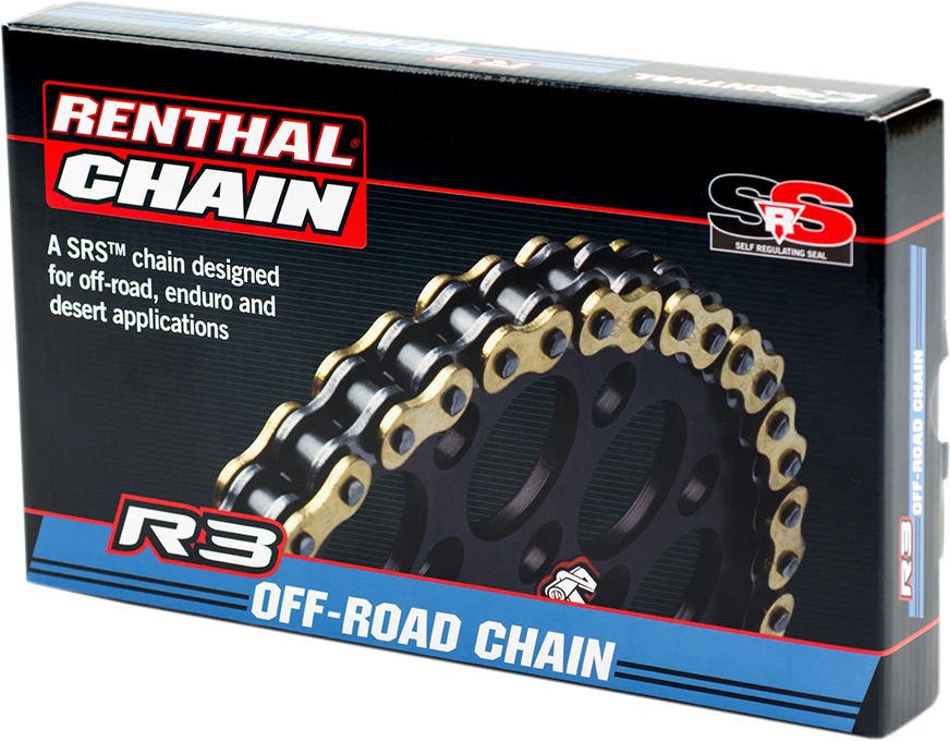 Renthal R3-3 520 118L SRS O-Ring Off Road Motocross Motorcycle Drive Chain C415 - Image 1 of 4