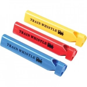 1 Plastic Train Whistle Choo Choo Noisemaker Kid Bday Party Favor Novelty Toy - Picture 1 of 4