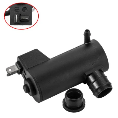 WINDSCREEN WASHER PUMP 643446 FOR PEUGEOT 106/ 309/ 405/ 205 COVERTIBLE F VAN - Image 1 of 4