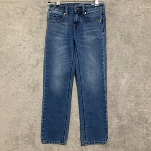 Volcom Vorta 24 Slim Straight Strech Blue Denim Jeans 25” X 23.5” - Picture 1 of 10