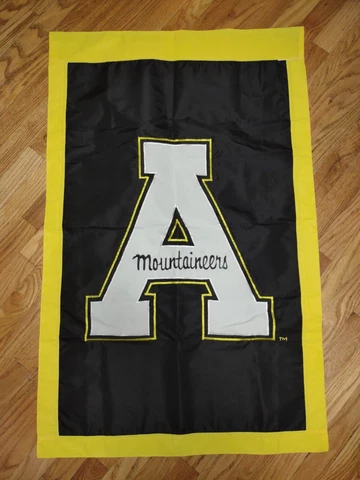 Appalachian State University Mountaineers Premium 2-sided Flag Banner 43" X 28" Cover
