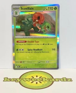 Scovillain 025/197 Sv03: Obsidian Flames Holo | NEAR MINT | us 🥝 - Picture 1 of 2