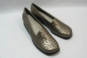 Trotters Schuhe gold bronze Größe 13 schmale Damen Slipper Halbschuhe  - Bild 1 von 5