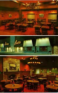 Vintage Postcard Multi View Bishop Buffet Restaurant Janesville WI Retro - Picture 1 of 3