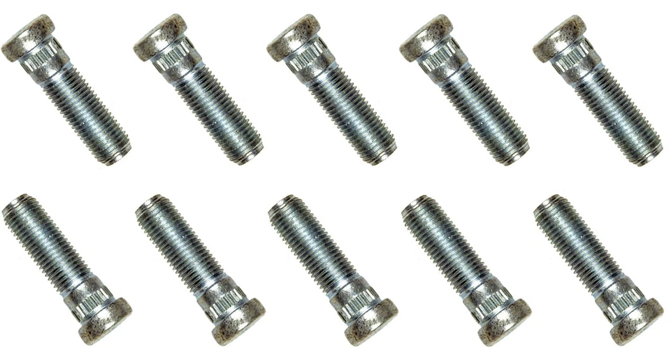 Set of 10 Wheel Lug Studs REAR Left & Right Replace GMC OEM # 610186 - Image 1 of 2