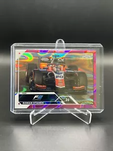 2023 Topps Chrome Formula 1 F1 Roman Stanek Fuchsia Lava 023/250 #138 - Picture 1 of 2