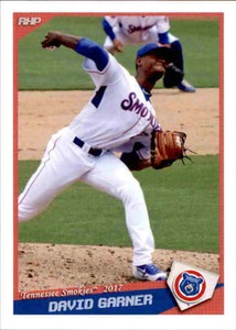 2017 Tennessee Smokies Grandstand #14 David Garner Niles Michigan Baseball Card