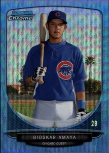 2013 Bowman Chrome Prospects Baseball Blue Wave Refractor Singles - You Choose