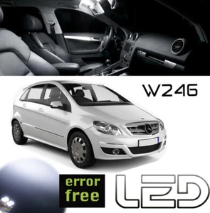 For Mercedes Class B W246 17 LED Bulbs Ceiling Trunk Door Floors Mirrors - Picture 1 of 6