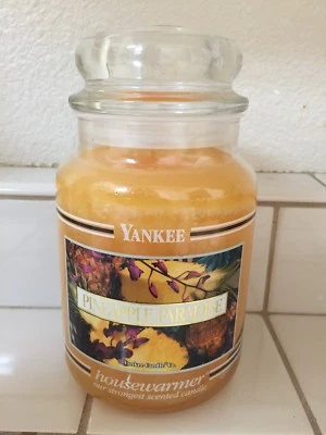 Yankee Candle 22 oz Black Label: PINEAPPLE PARADISE  - Photo 1/2