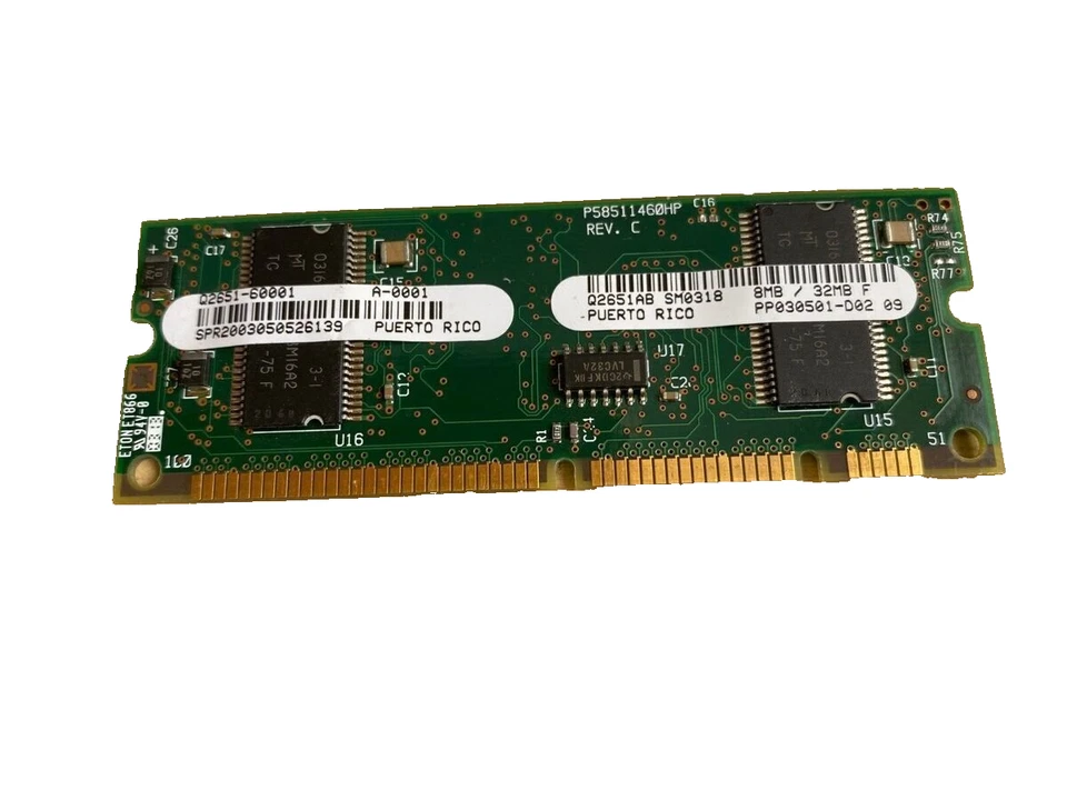 Replacement for HP LaserJet 2300 8Mb Flash/32Mb Ram Q2651-60001 - Image 1 of 1