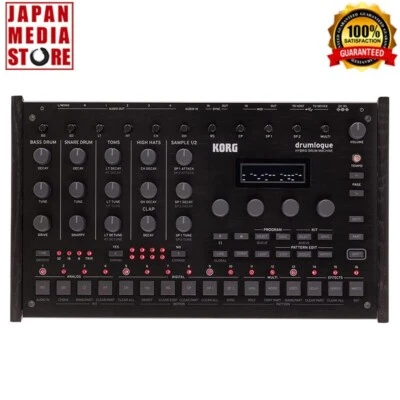 KORG Drumlogue Hybrid Drum Machine Analog Digital Multi-Engine Synthesizer NEW - Image 1 of 4