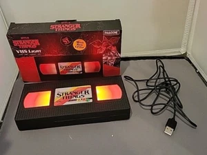 Stranger Things VHS Light - USB / Battery Powered VHS Sized LED Red Light In Box - Picture 1 of 7
