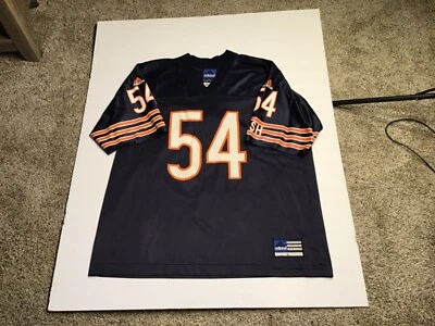 Camiseta deportiva vintage Adidas para hombre NFL Chicago Bears Brian Urlacher, L excelente estado Foto 1 de 4