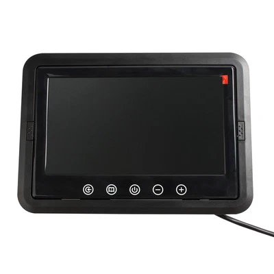 Ultra Thin 7 Inch TFT-LCD Color 2 Video Input Headrest Car Rear View Monitor - Image 1 of 4