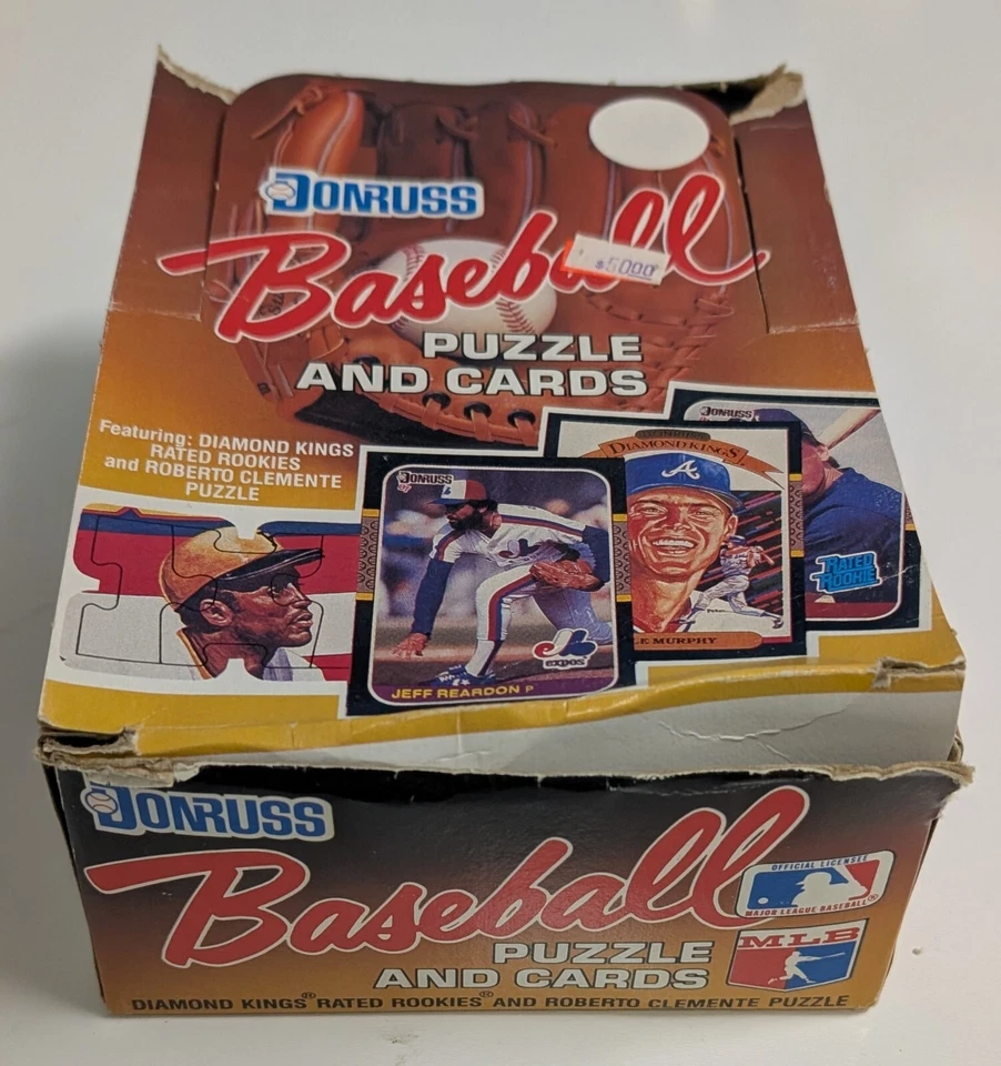 Donruss Baseball Cards 1987 One Unopened Pack