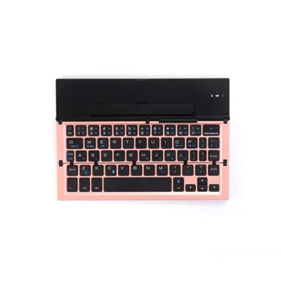 Wireless Bluetooth keyboard foldable Rechargeable Supportable ultrathin Portable - Image 1 of 4