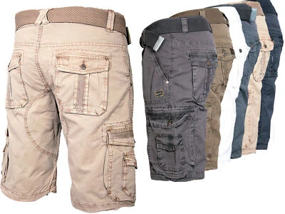 Geographical Norway Herren Cargo Shorts kurze Hose knielang Short Bermuda PEROU - Bild 1 von 4