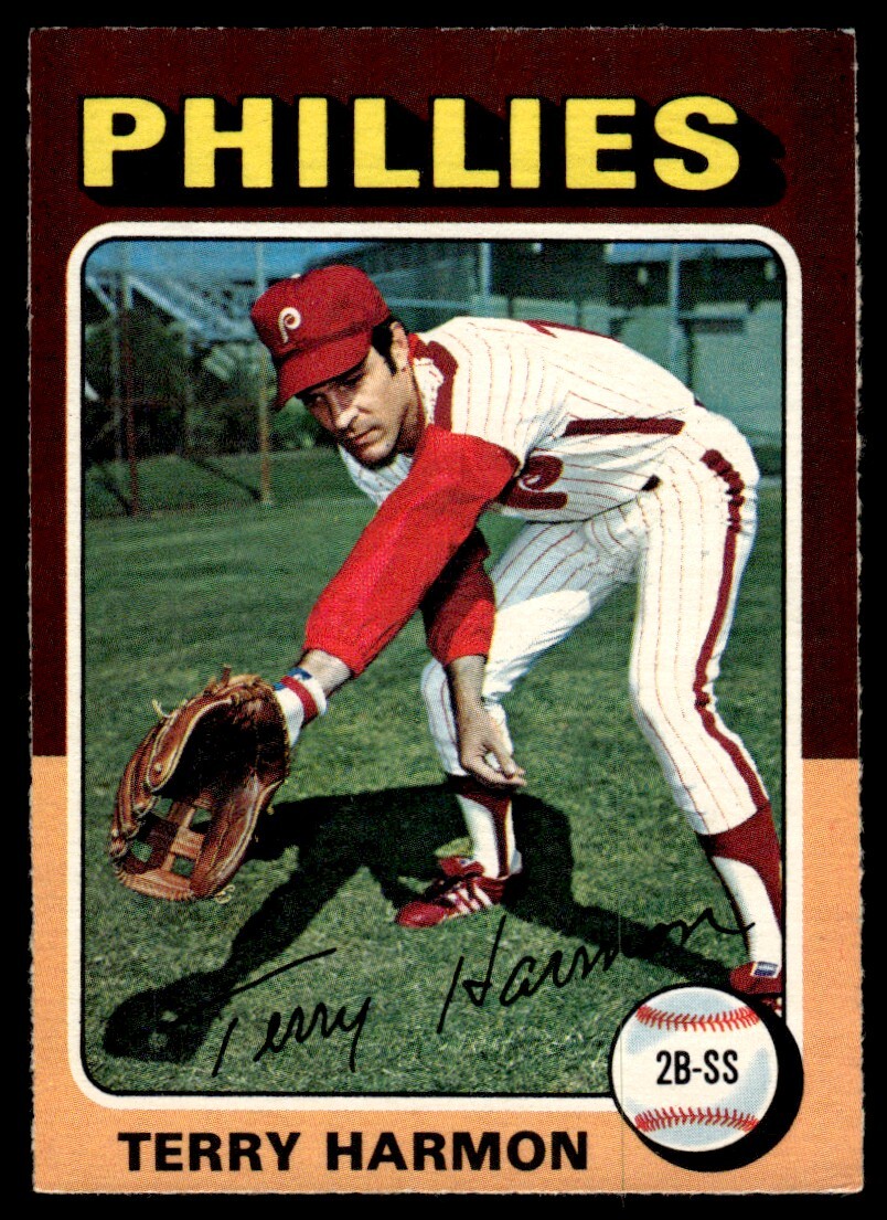 1975 O-Pee-Chee Terry Harmon Philadelphia Phillies #399