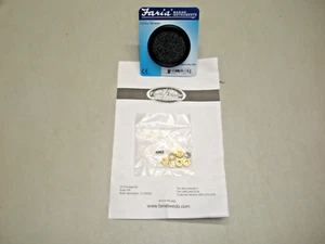 Faria 2" Black Euro Gauge Blank 12861, AP9475 - Picture 1 of 3