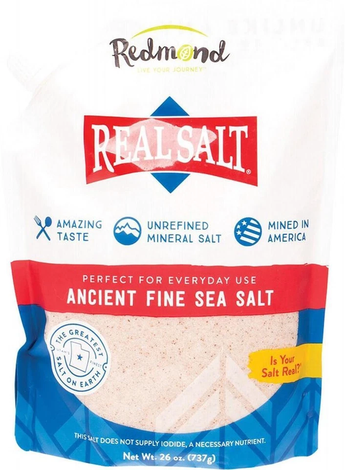 Redmond Real Salt Ancient Fine Sea Salt