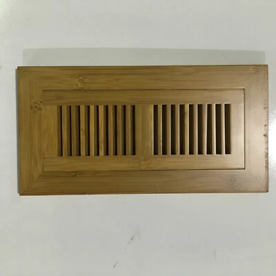 Ventilaciones horizontales carbonizadas de bambú Grill Works 4 x 10 x 5/8 Foto 1 de 2