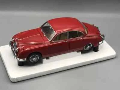 Red Jaguar Mark 2 Die Cast Model Icons Rare– Mint Boxed with Certificate - Image 1 of 4