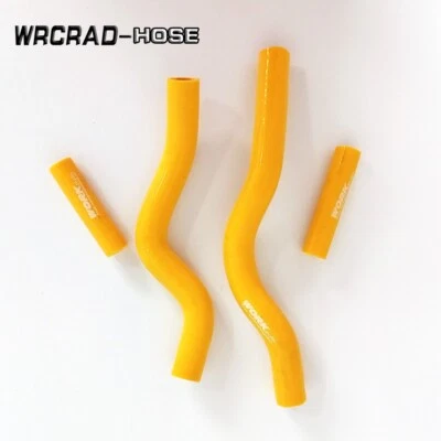 Yellow Radiator Silicone hose fits Suzuki RM250 RM 250 2001-2008 2004 2006 2007 - Image 1 of 4