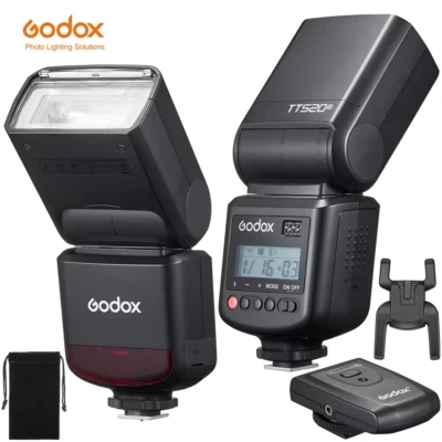 Godox TT520III Thinklite Wireless Universal Flash Light Speedlite DSLR Cameras - Image 1 of 4