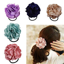 Women Hair Accessories Ponytail Hair Band Solid Color Women Hair Rope Elastic