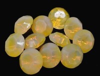 144 pieces Vintage Glass Pink Moonstone Navette 10x 5mm