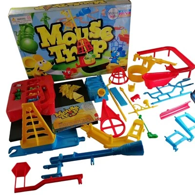 Hasbro Mouse Trap Game Board Game - C0431 VGC But Missing 4 card cheese wedges - Image 1 of 4
