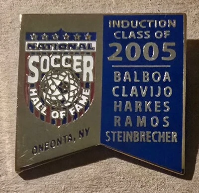 National Soccer HOF 2005 Induction Pin world cup - Image 1 of 2