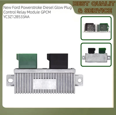 Módulo de relé de control de bujía incandescente 6L para Ford E350 Powerstroke diésel YC3Z12B533AA Foto 1 de 4