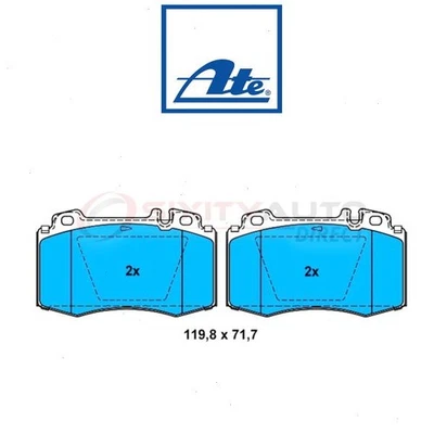 ATE Front Disc Brake Pad Set for 2001-2006 Mercedes-Benz CL600 - Braking tj Foto 1 de 4