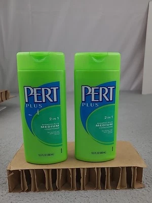 2x READ Vintage Pert Plus 2 In 1 Shampoo Conditioner Medium Normal Hair 13.5 Oz - Image 1 of 4