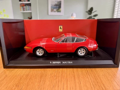 Kyosho escala 1/18 diecast 08161R - Ferrari 365 GTB/4 Daytona 1969 - rojo Foto 1 de 4